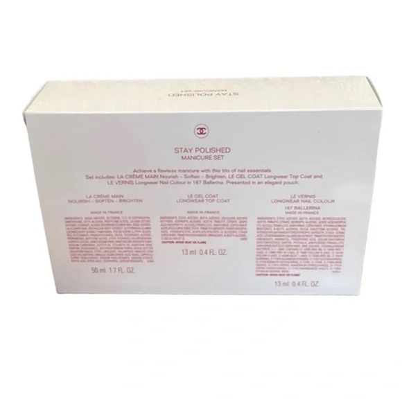 Chanel 2022 Limited Edition tweed crossbody bag, with Stay Polished Holiday Set - Picture 10 of 10